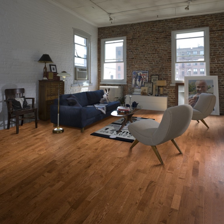 Дуб Нэшвил (Nashville) Трехполосный, Сатиновый Лак