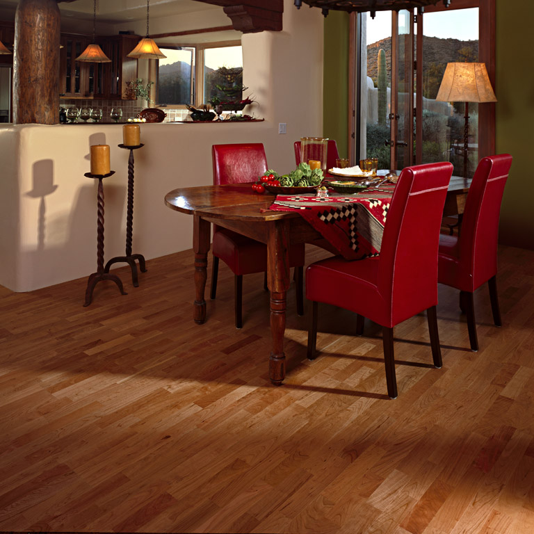 Вишня Саванна (Savannah) Трехполосная, Сатиновый Лак