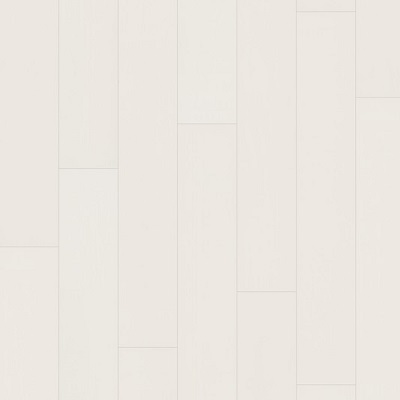 Ясень Метель (Blizzard) 2-полосный, Матовый Лак Белый