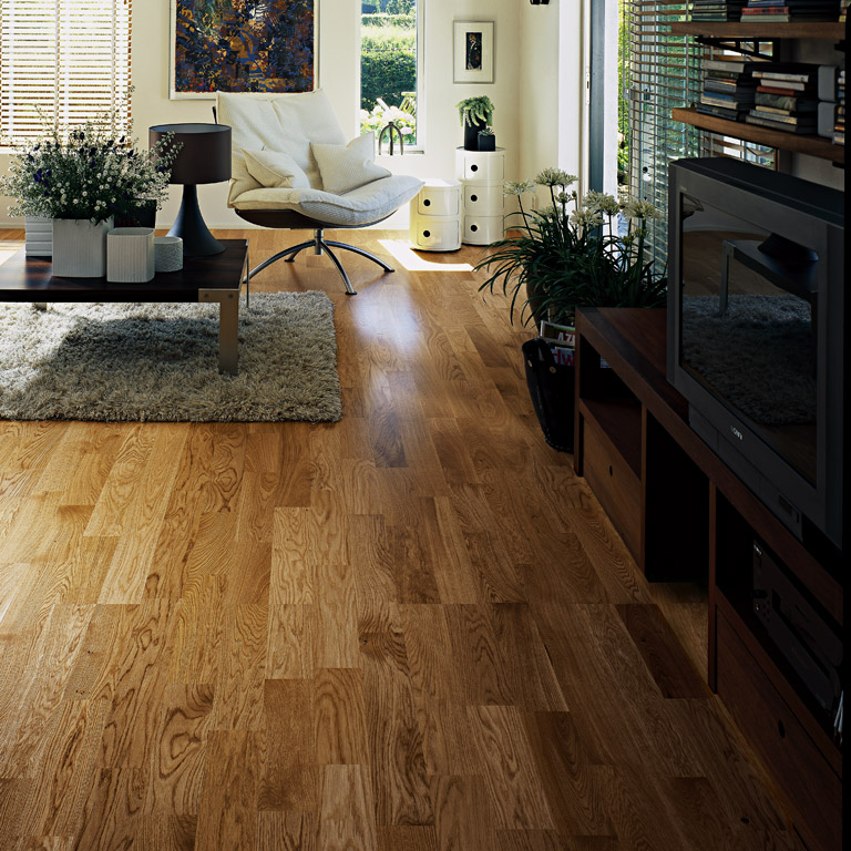 Дуб Верона (Verona) Двухполосный, Сатиновый Лак