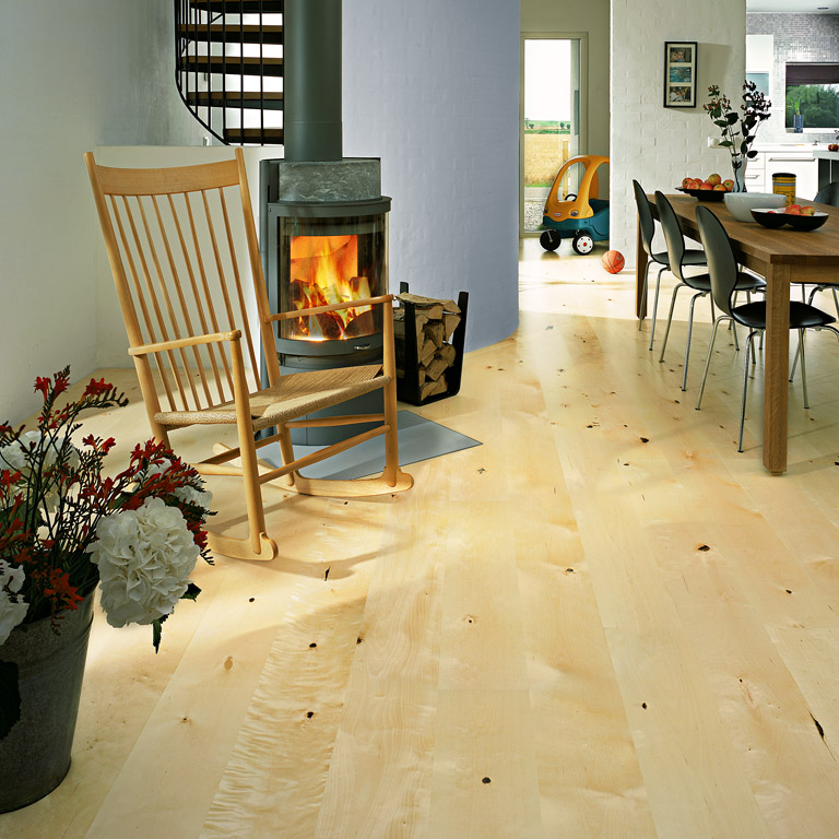 Береза Лапландия (Lappland) Однополосная, Сатиновый Лак