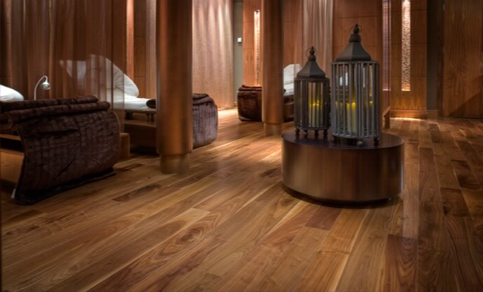 Орех Вермонт (Vermont) 1-полосный, Сатиновый лак