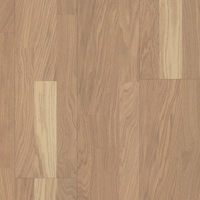 Дуб Белый (White) Трёхполосный, Матовый Лак Белый