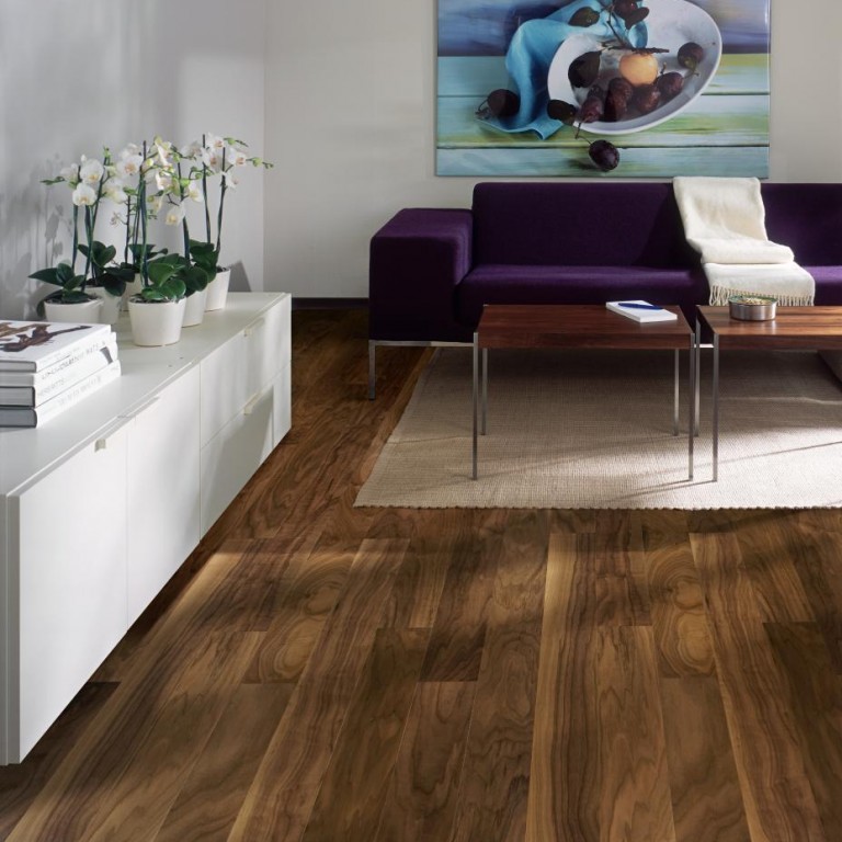 Орех Фруктовый Сад (Orchard) Однополосный, Матовый Лак, Фаски