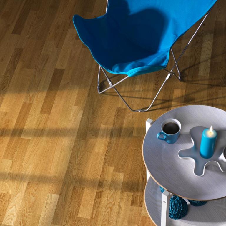 Дуб Комо (Como) Трехполосный, Матовый Лак