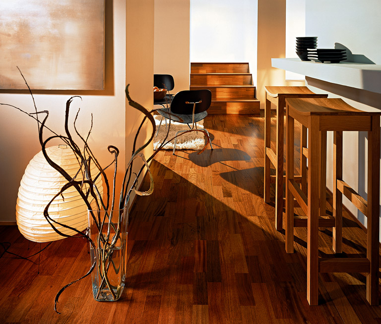 Ятоба Ла-Пас (La Paz FSC) Трехполосный, Сатиновый Лак