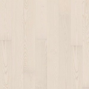 Паркетная доска Kahrs Ясень Воздух (Air), Однополосная, Ультраматовый лак белый