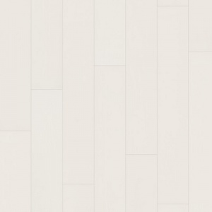 Ясень Метель (Blizzard) 2-полосный, Матовый Лак Белый