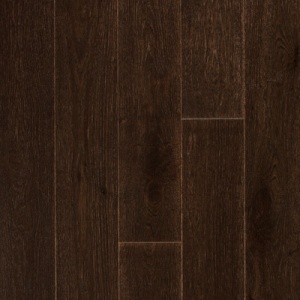  Дуб Черный (Black) Однополосный, Матовый Лак, Брашированный, Фаски